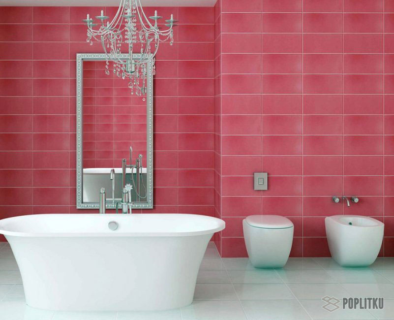 Варианты укладки плитки в ванной - дизайн интерьера 34-11